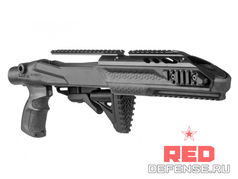 Ложе с рукояткой FAB Defense M4 PRO R10/22 и нескладным прикладом GLR16 для...